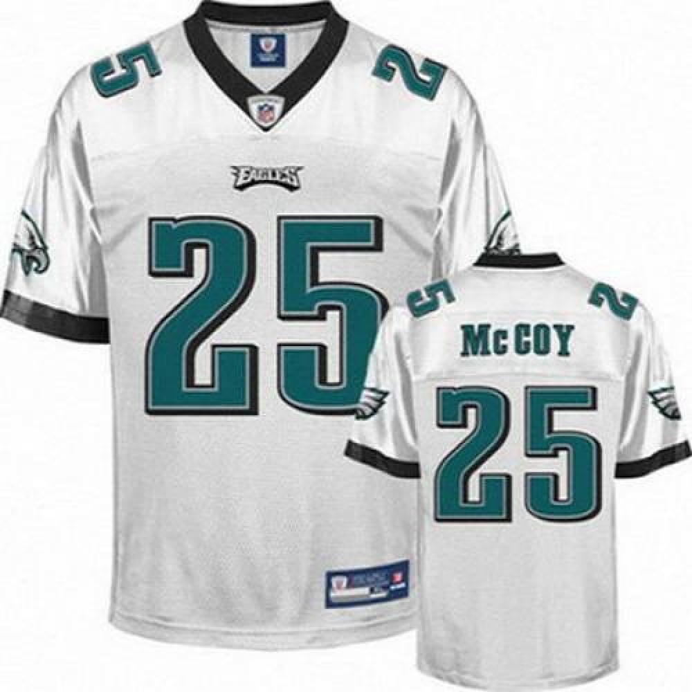 Eagles #25 LeSean McCoy White Stitched Youth NFL Jersey Eagles #25 LeSean McCoy White Stitched Youth NFL Jersey