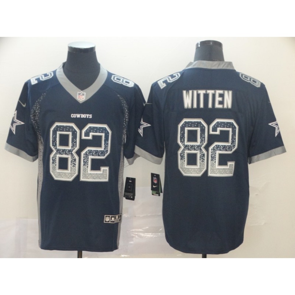 Men's Dallas Cowboys #82 Jason Witten Navy Blue Drift Fashion Color Rush Stitched NFL Jersey Men's Dallas Cowboys #82 Jason Witten Navy Blue Drift Fashion Color Rush Stitched NFL Jersey