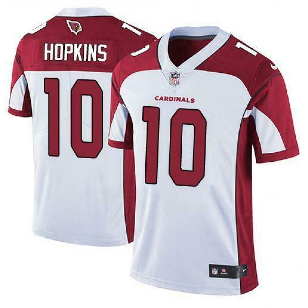 Men's Arizona Cardinals #10 DeAndre Hopkins White 2020 Vapor Untouchable Limited Stitched NFL Jersey Men's Arizona Cardinals #10 DeAndre Hopkins White 2020 Vapor Untouchable Limited Stitched NFL Jersey