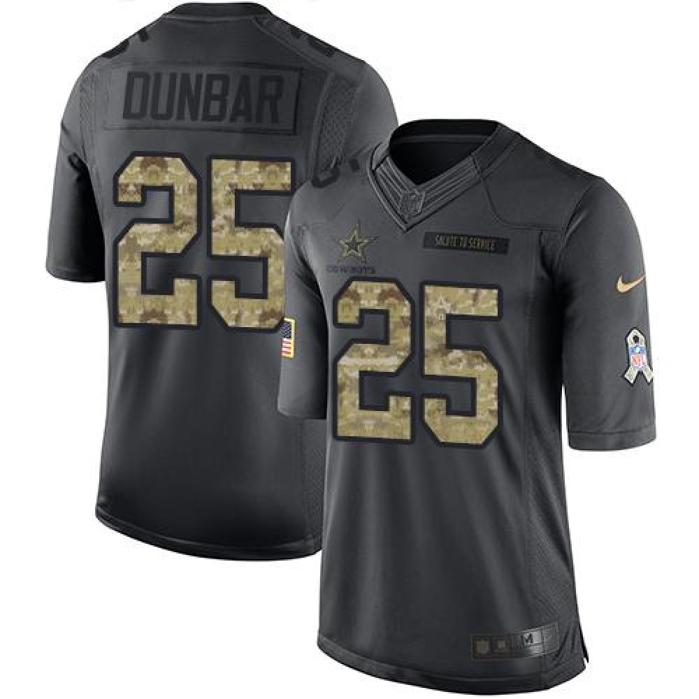 Nike Cowboys #25 Lance Dunbar Black Youth Stitched NFL Limited 2016 Salute to Service Jersey Nike Cowboys #25 Lance Dunbar Black Youth Stitched NFL Limited 2016 Salute to Service Jersey