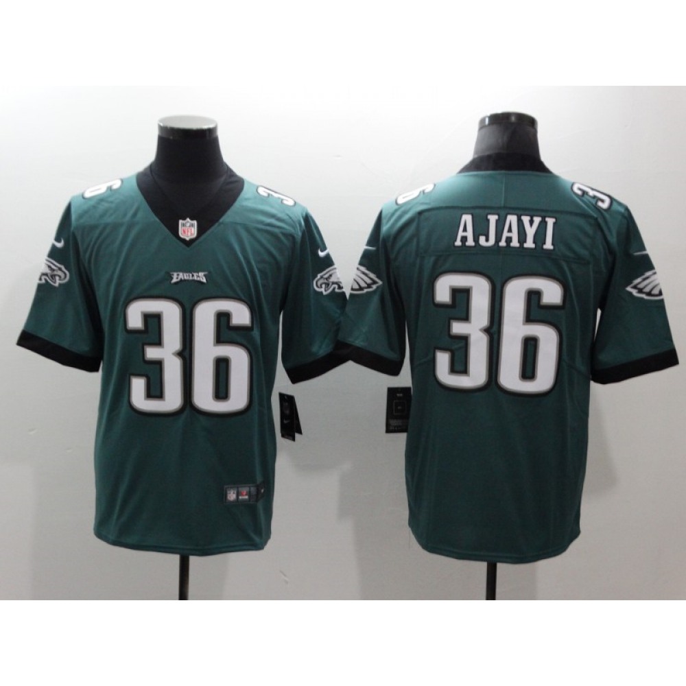 Men's Philadelphia Eagles #36 Jay Ajayi Green Vapor Untouchable Limited Stitched NFL Jersey Men's Philadelphia Eagles #36 Jay Ajayi Green Vapor Untouchable Limited Stitched NFL Jersey