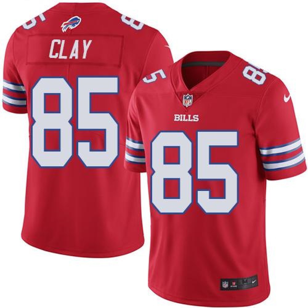 Nike Bills #85 Charles Clay Red Youth Stitched NFL Limited Rush Jersey Nike Bills #85 Charles Clay Red Youth Stitched NFL Limited Rush Jersey