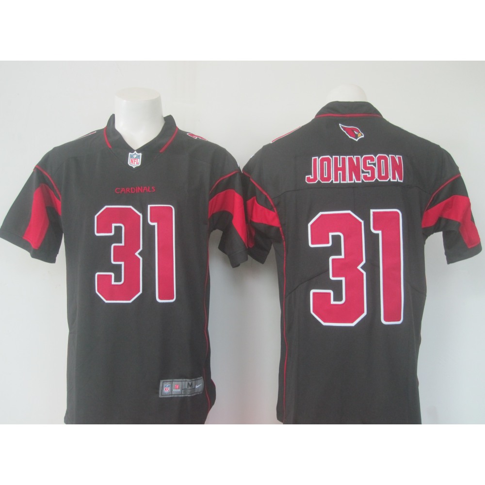 Men's Nike Arizona Cardinals #31 David Johnson Black Limited Rush Stitched NFL Jersey Men's Nike Arizona Cardinals #31 David Johnson Black Limited Rush Stitched NFL Jersey