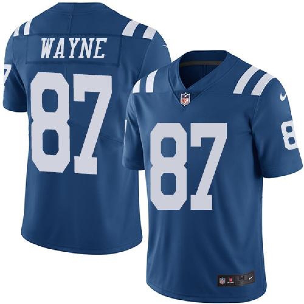 Nike Colts #87 Reggie Wayne Royal Blue Youth Stitched NFL Limited Rush Jersey Nike Colts #87 Reggie Wayne Royal Blue Youth Stitched NFL Limited Rush Jersey
