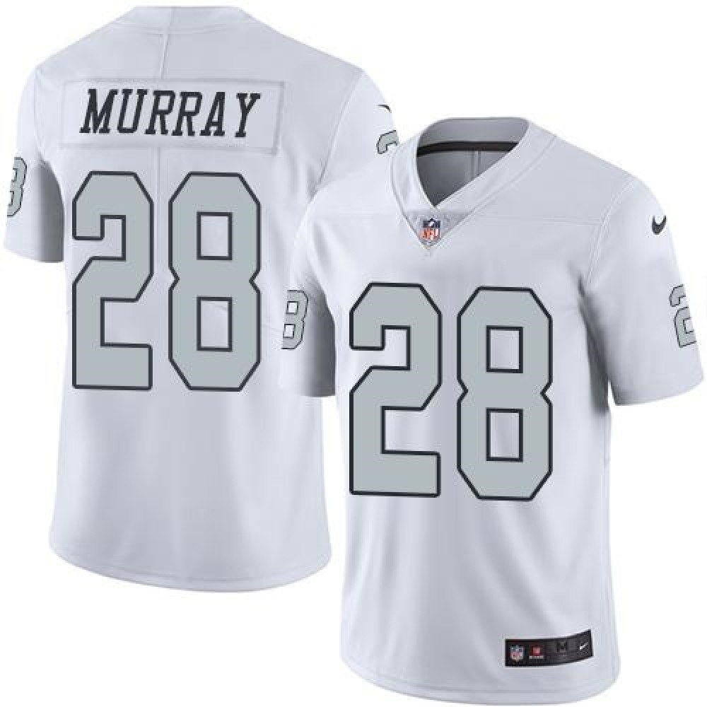 Nike Raiders #28 Latavius Murray White Men's Stitched NFL Limited Rush Jersey Nike Raiders #28 Latavius Murray White Men's Stitched NFL Limited Rush Jersey