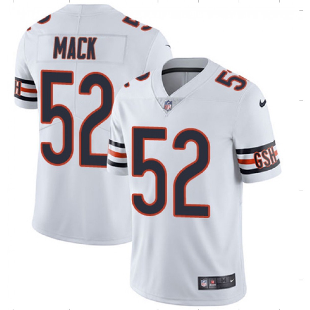 Youth Chicago Bears #52 Khalil Mack White Vapor Untouchable Limited Stitched NFL Jersey Youth Chicago Bears #52 Khalil Mack White Vapor Untouchable Limited Stitched NFL Jersey
