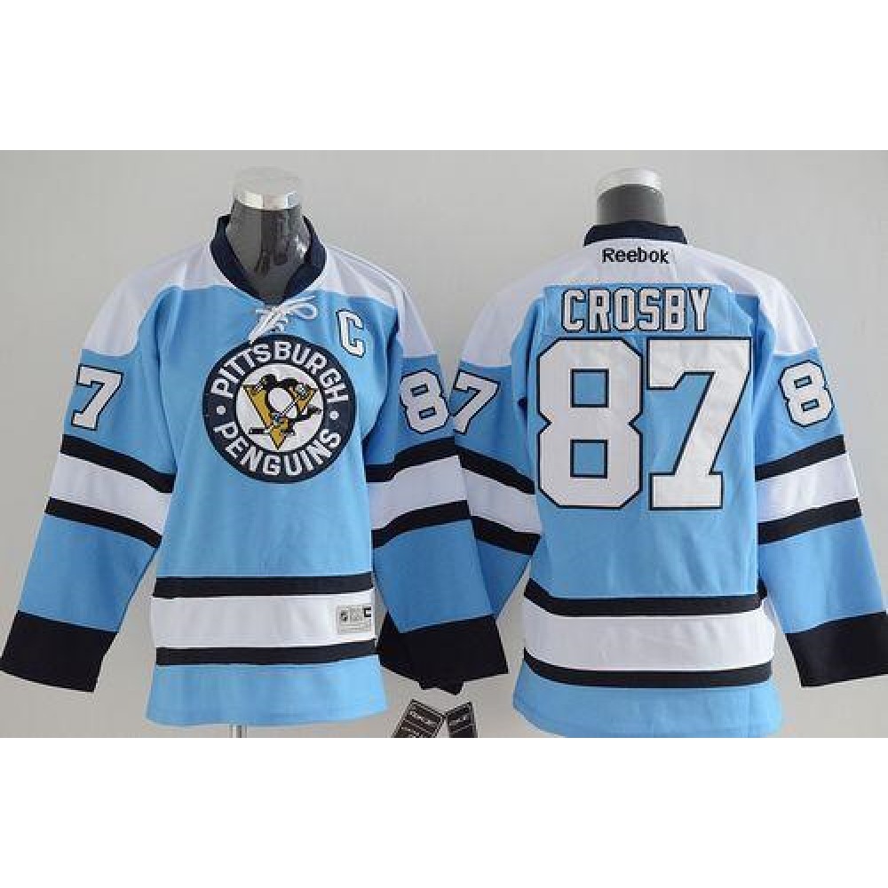 Penguins #87 Sidney Crosby Stitched Blue Youth NHL Jersey Penguins #87 Sidney Crosby Stitched Blue Youth NHL Jersey