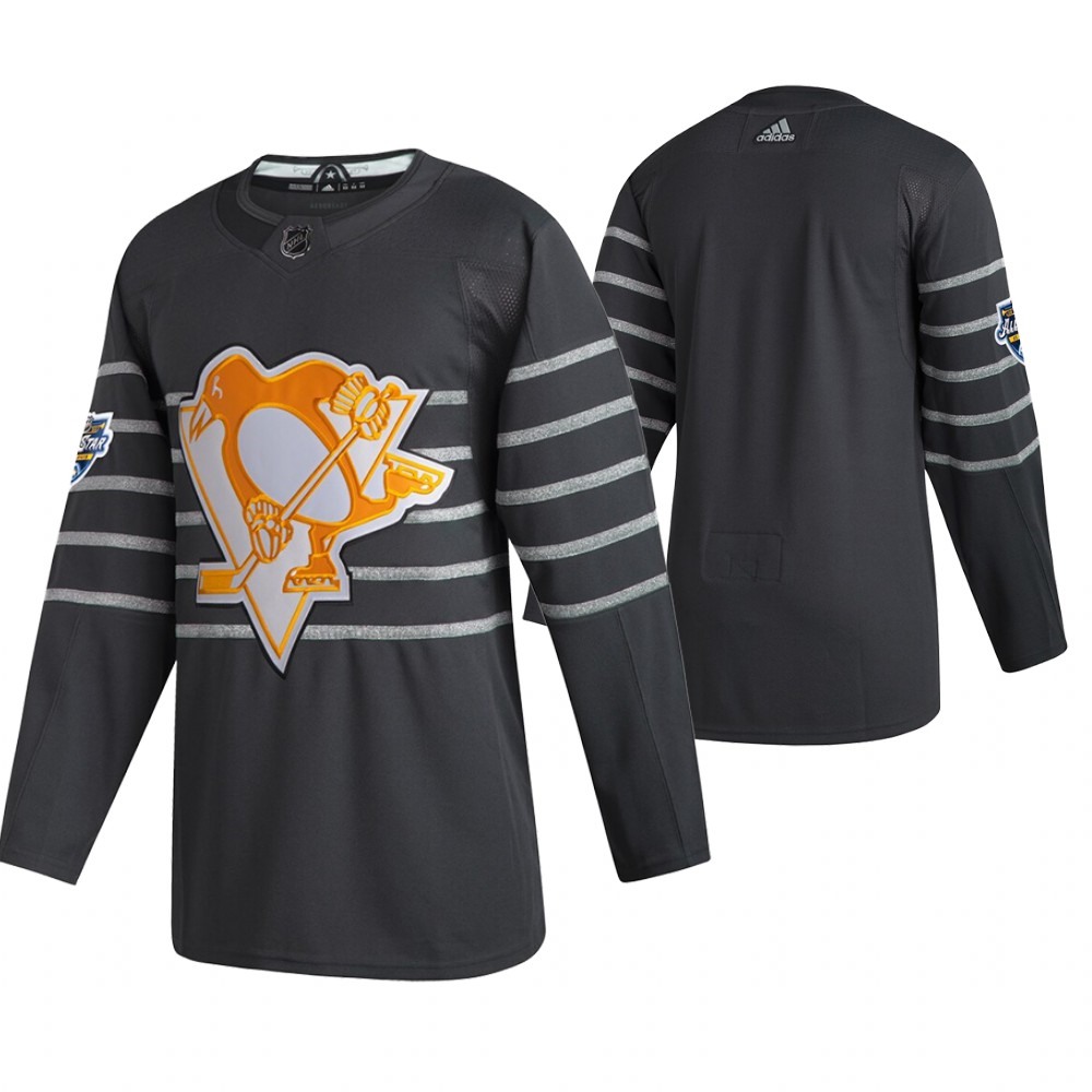 Men's Pittsburgh Penguins Blank 2020 Grey All Star Stitched NHL Jersey Men's Pittsburgh Penguins Blank 2020 Grey All Star Stitched NHL Jersey