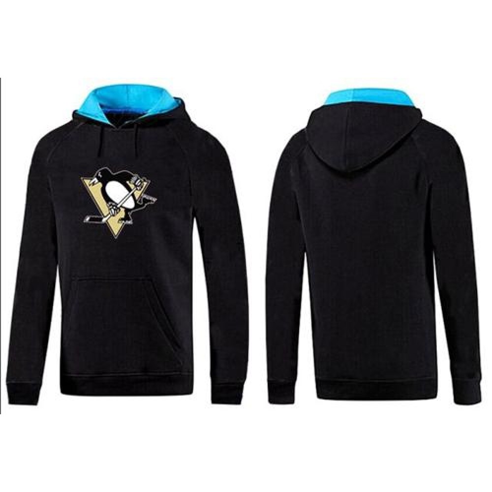 Pittsburgh Penguins Pullover Hoodie Black & Blue Pittsburgh Penguins Pullover Hoodie Black & Blue