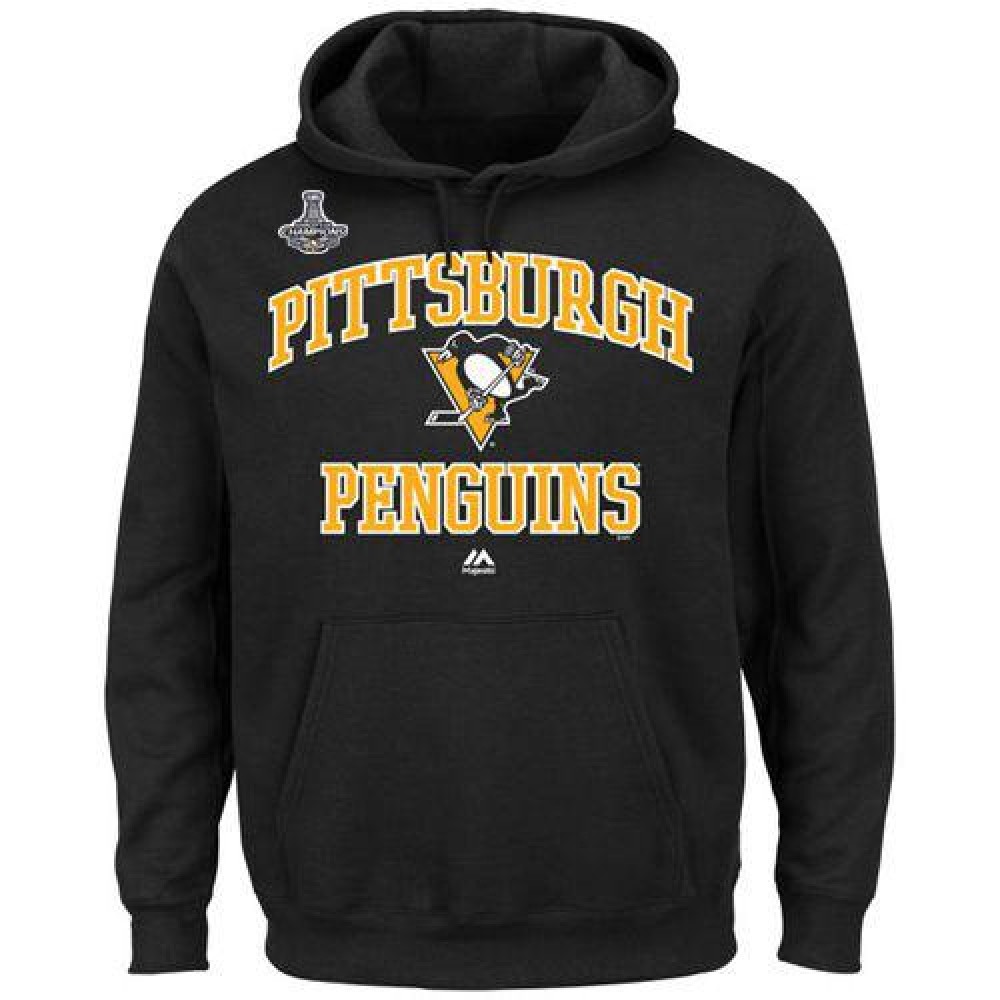 Pittsburgh Penguins Majestic Heart & Soul 2016 Stanley Cup Champions Hoodie Black Pittsburgh Penguins Majestic Heart & Soul 2016 Stanley Cup Champions Hoodie Black