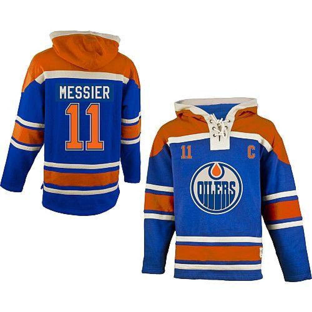 Oilers #11 Mark Messier Light Blue Sawyer Hooded Sweatshirt Stitched NHL Jersey Oilers #11 Mark Messier Light Blue Sawyer Hooded Sweatshirt Stitched NHL Jersey
