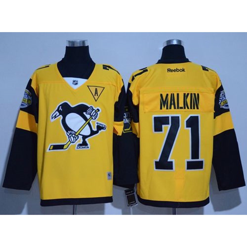 Penguins #71 Evgeni Malkin Gold 2017 Stadium Series Stitched Youth NHL Jersey Penguins #71 Evgeni Malkin Gold 2017 Stadium Series Stitched Youth NHL Jersey