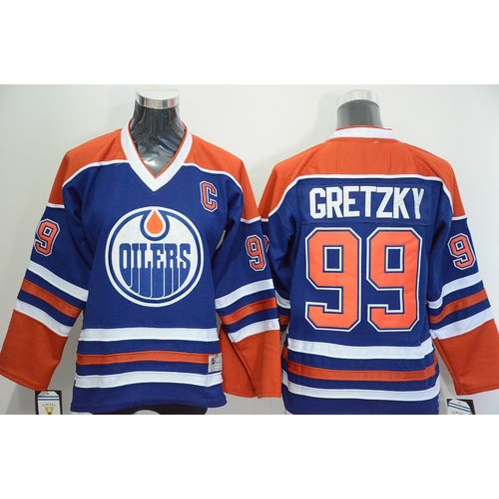 Oilers #99 Wayne Gretzky Stitched Light Blue Youth NHL Jersey Oilers #99 Wayne Gretzky Stitched Light Blue Youth NHL Jersey