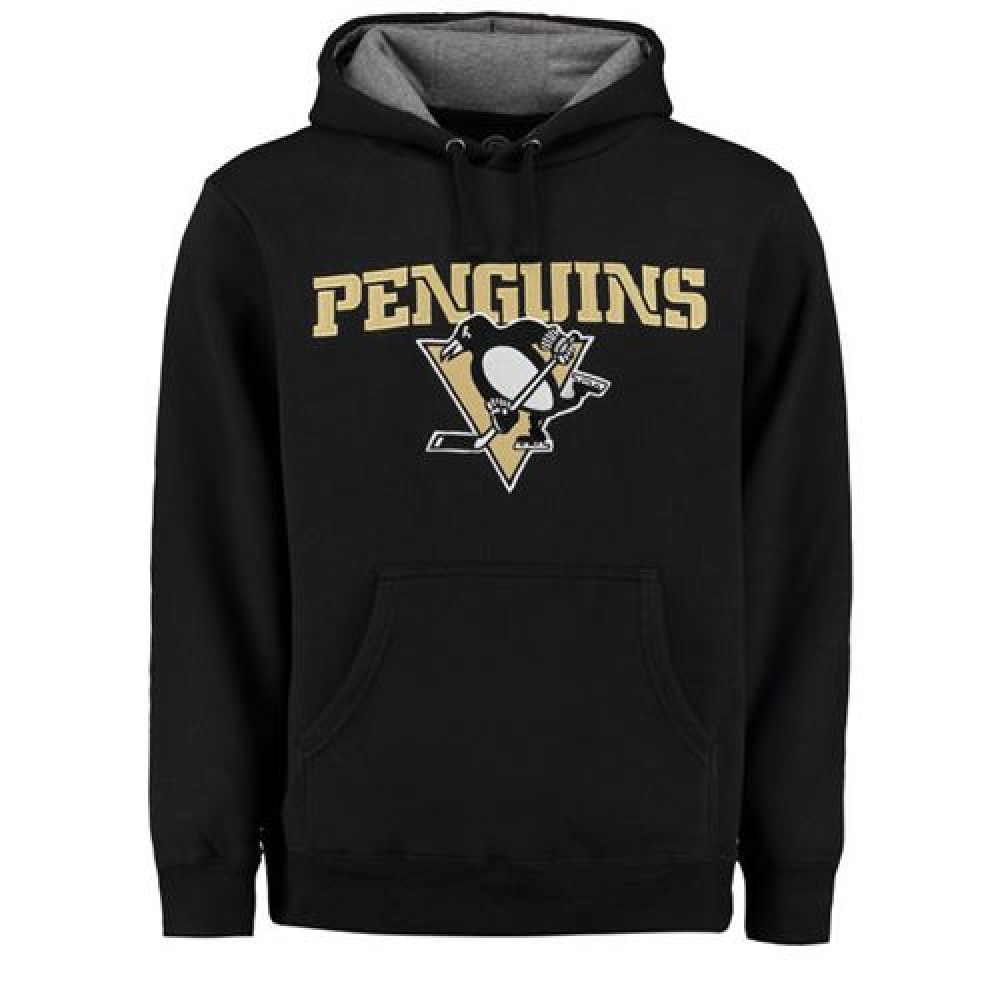 Pittsburgh Penguins Rinkside Grayton Pullover Hoodie Black Pittsburgh Penguins Rinkside Grayton Pullover Hoodie Black
