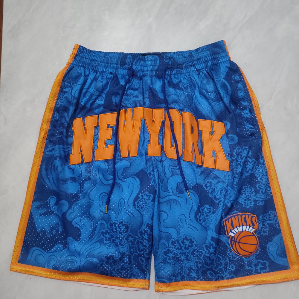 New York Knicks Blue Shorts
