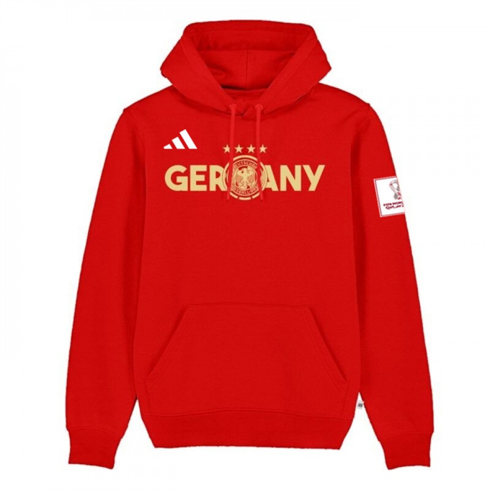 Men's Germany FIFA World Cup Soccer Hoodie Red Men's Germany FIFA World Cup Soccer Hoodie Red